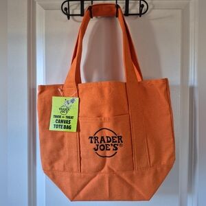 Trader Joe's • Trick Or Treat • Canvas Tote Bag